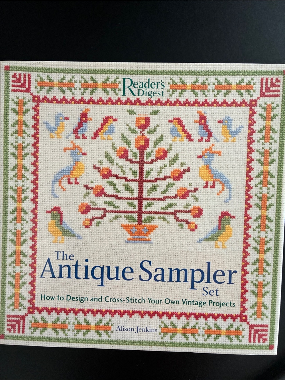 The Antique Sampler Set - Multicolor Cross-Stitch Design